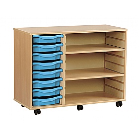 UltraBrite 8 Shallow Tray Unit with 2 Adjustable Shelves