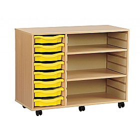 UltraBrite 8 Shallow Tray Unit with 2 Adjustable Shelves