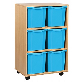 UltraBrite Vertical 6 Jumbo Tray Storage