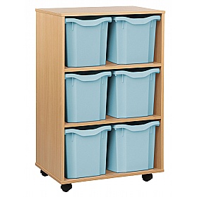 UltraBrite Vertical 6 Jumbo Tray Storage