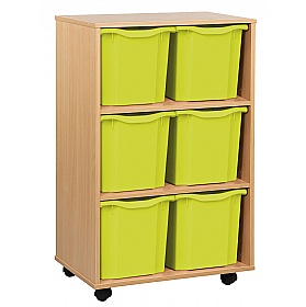 UltraBrite Vertical 6 Jumbo Tray Storage