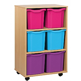 UltraBrite Vertical 6 Jumbo Tray Storage