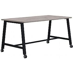 Atomic Mobile Rectangular A-Frame Breakout and Meeting Tables