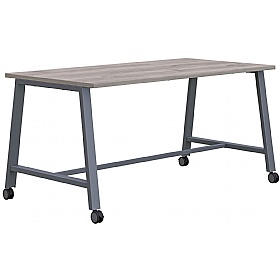 Atomic Mobile Rectangular A-Frame Breakout and Meeting Tables