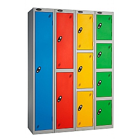 Atom Antibacterial Probe Lockers - Coin Retain Lock