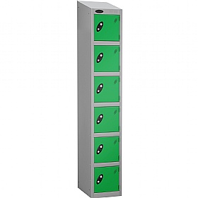 Atom Antibacterial Sloping Top Probe Lockers - Coin Return Lock