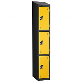 Atom Antibacterial Sloping Top Probe Lockers - Manual Combination Lock