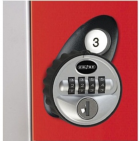 Equinox Antibacterial Probe Lockers - Manual Combination Lock