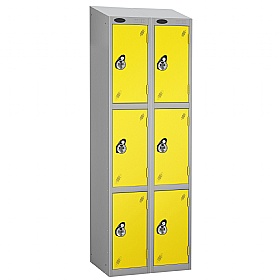 Equinox Antibacterial Sloping Top Probe Lockers - Manual Combination Lock