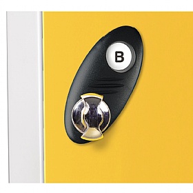 Atom Probe Antibacterial Golf Lockers - Hasp & Staple Lock