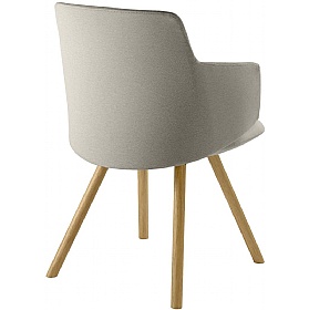 Allegro Oak Meeting and Breakout Chairs