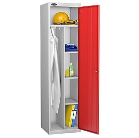 Atom Probe Antibacterial Uniform Lockers - Hasp & Staple Lock