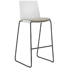 Stratus Meeting and Breakout Stool with Seat Pad
