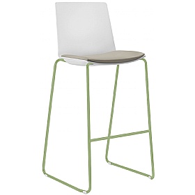 Stratus Meeting and Breakout Stool with Seat Pad