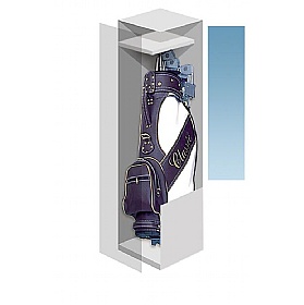 Atom Probe Antibacterial Golf Lockers - Hasp & Staple Lock
