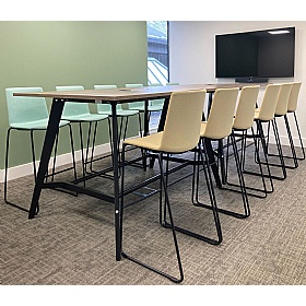 Stratus Upholstered Meeting and Breakout Stool