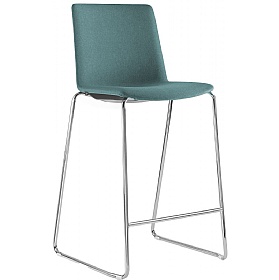 Stratus Upholstered Meeting and Breakout Stool