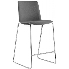 Stratus Upholstered Meeting and Breakout Stool