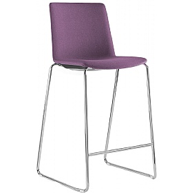 Stratus Upholstered Meeting and Breakout Stool
