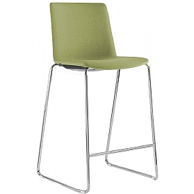 Stratus Upholstered Meeting and Breakout Stool