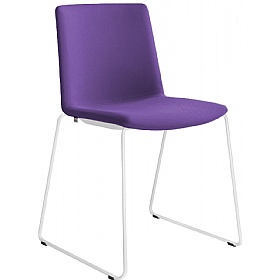 Stratus Sled Base Upholstered Meeting and Breakout Chair