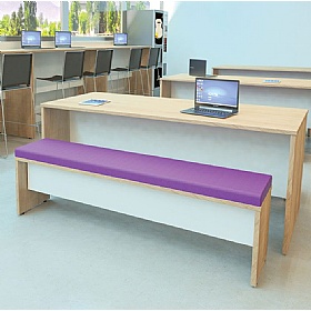 Nimbus Panel End Breakout and Meeting Bench Seats