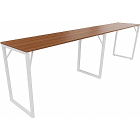 Ember Hoop Leg High Rectangular Breakout and Meeting Tables