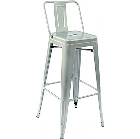 Sorrento Steel Breakout and Cafe Stools with Backrest
