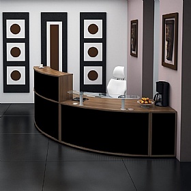 Crescent Reception Desk