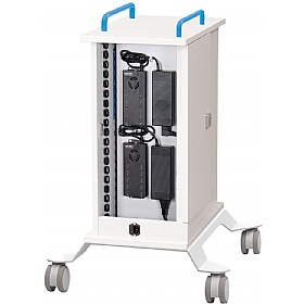 Lyte 20 Single Door Tablet USB C Charging and Storage Trolley