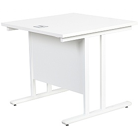 Horizon Deluxe Rectangular Cantilever Office Desks - Office Desks