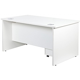 Horizon Panel End Rectangular Office Desks With Mobile Pedestal