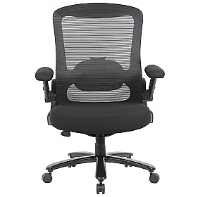 Macro Mesh Bariatric 35 Stone 24 Hour Mesh Office Chair