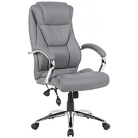Posture Executive Leather Office Chair - Office Chairs