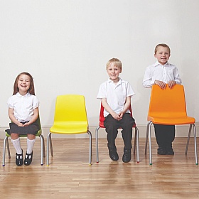 NP Ergonomic Poly Stacking School Chairs