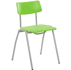 BS Poly Stacking School Chairs Tangy Green
