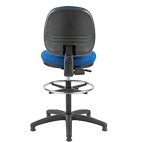 Ergo Fabric Draughtsman Chairs - Office Chairs