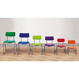 BS Poly Stacking School Chairs