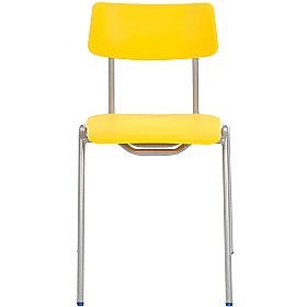 BS Poly Stacking School Chairs Yellow