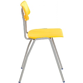 BS Poly Stacking School Chairs Yellow