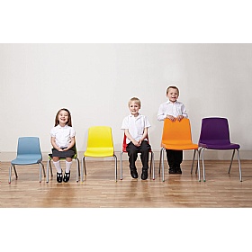 NP Ergonomic Poly Stacking School Chairs