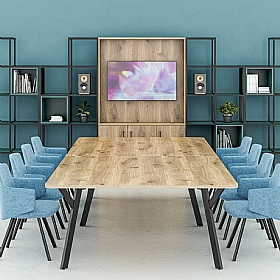 Signa Curve Rectangular Breakout and Boardroom Tables