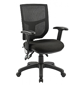 Ergo 3-Lever Mesh Back Operator Chairs - Office Chairs