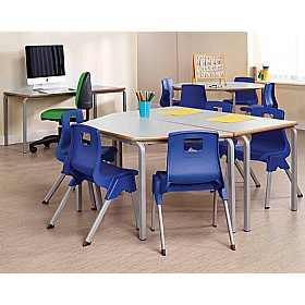 Alumni Crush Bent Rectangular School Tables