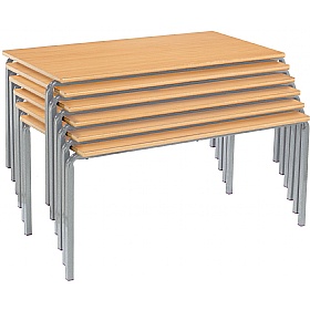 Alumni Crush Bent Rectangular School Tables