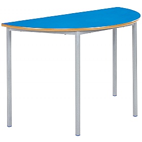 Alumni Fully Welded Semi Circular School Tables