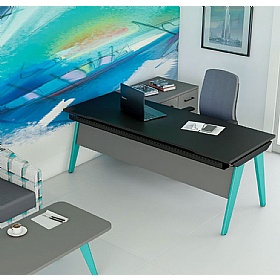 Tract Shades Executive Rectangular Office Desk - Office Desks