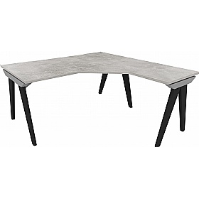 Tract Shades Ergonomic Radial Office Desks - Office Desks