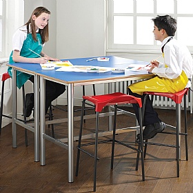 WSM Ergonomic 4-Leg School Stools