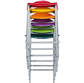 WSM Ergonomic 4-Leg School Stools